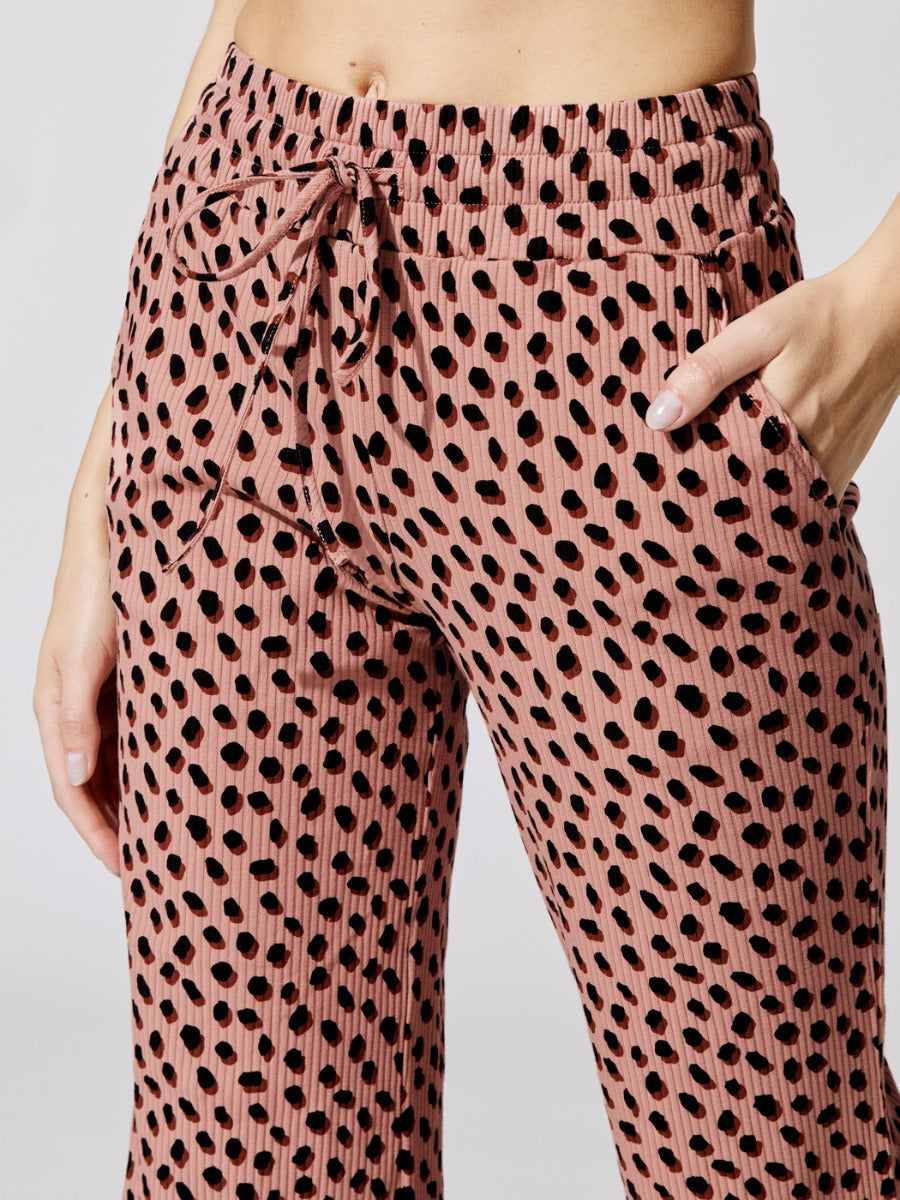 Hailey Pant - Mauve Shadow Spot