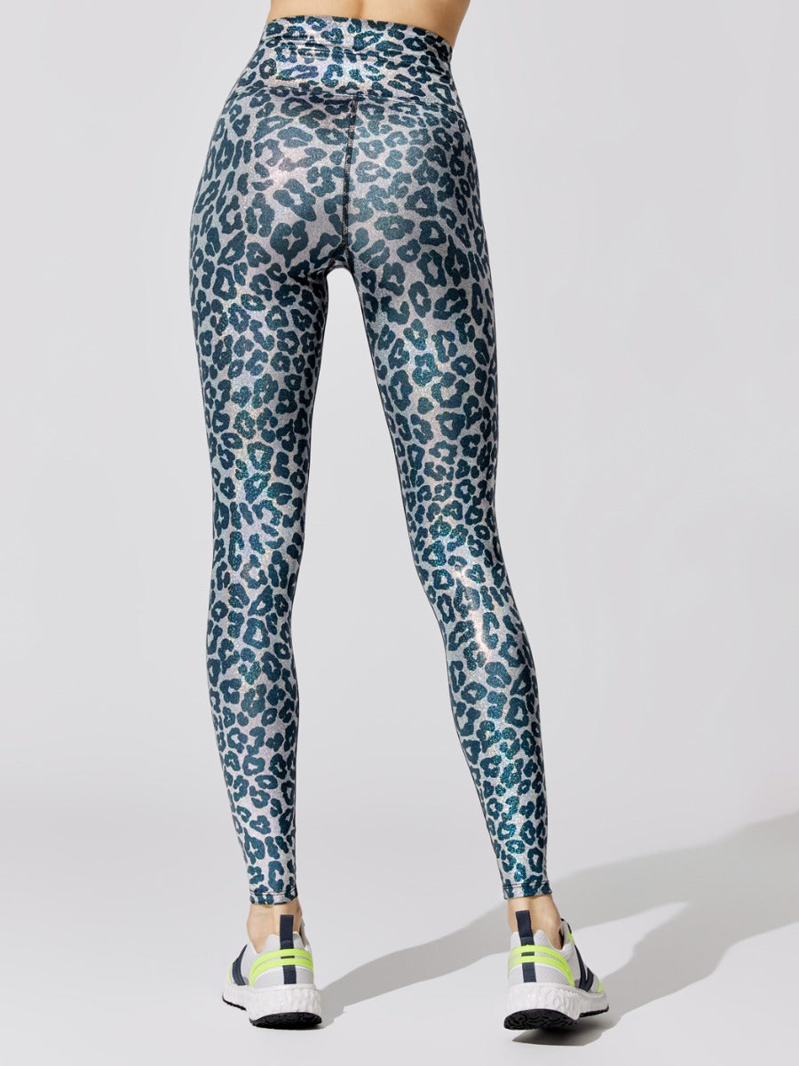 Hologram Piper Legging - Metal Leopard