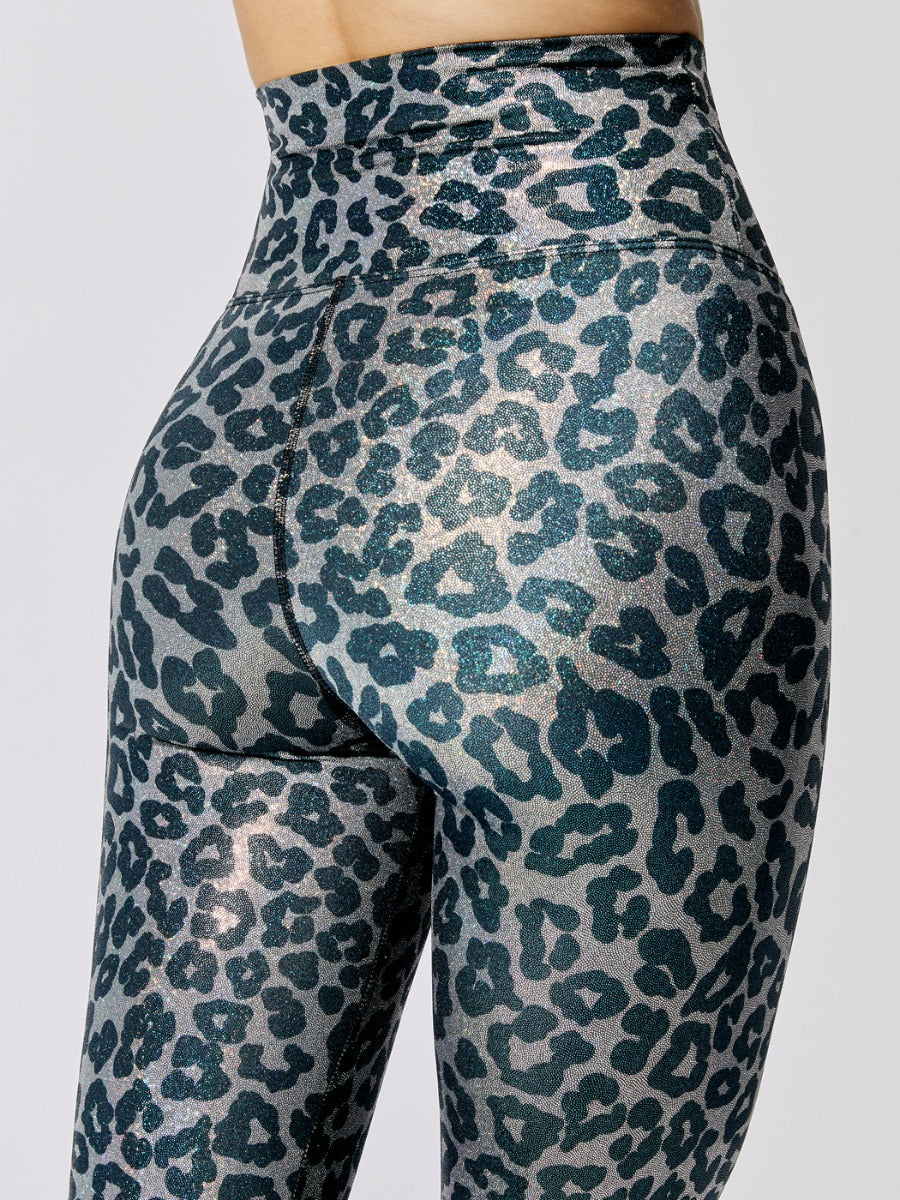 Hologram Piper Legging - Metal Leopard