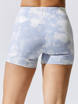 The Ibiza Biker Short - Crystalline Splatter