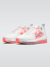 Air Max Genome Sneaker - White/Platinum Tint-Bright Mango