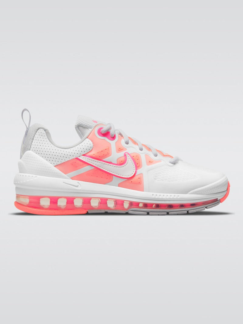 Air Max Genome Sneaker - White/Platinum Tint-Bright Mango