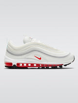 Air Max 97 Sneaker - Summit White/Siren Red-Black