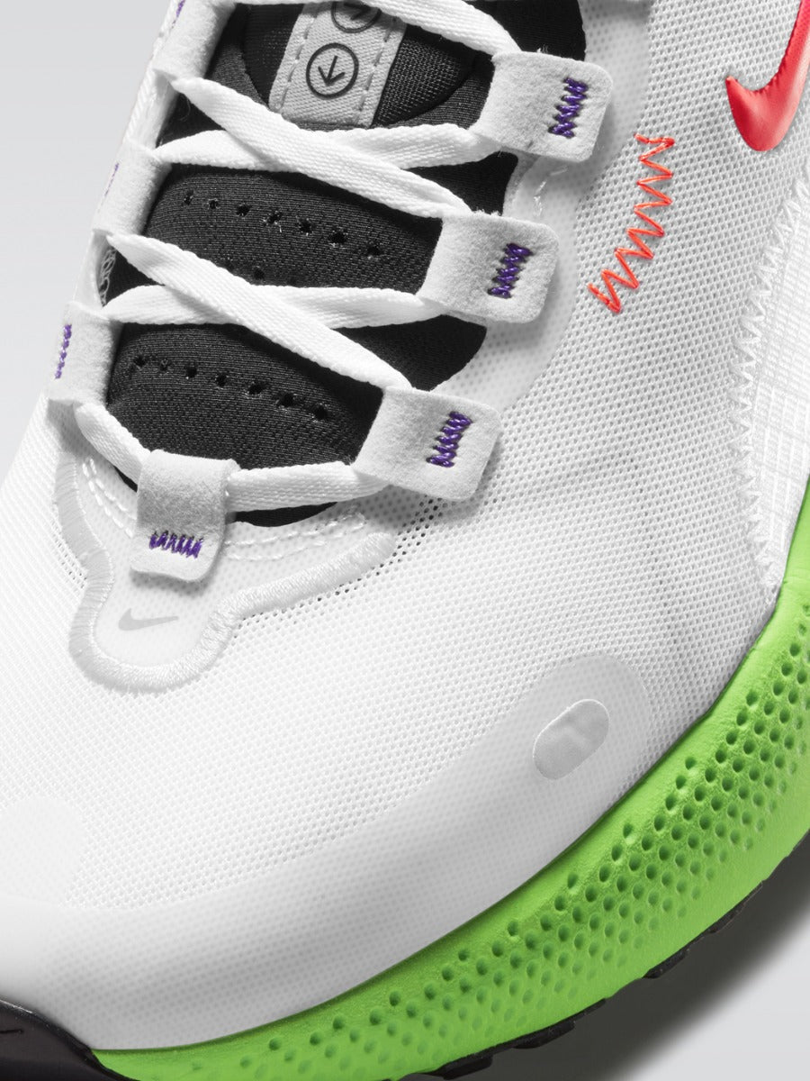 React Escape Run Sneaker - White/Bright Mango-Hyper Pink-Volt