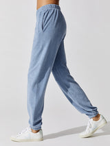 Terry Henley Sweatpant - Denim