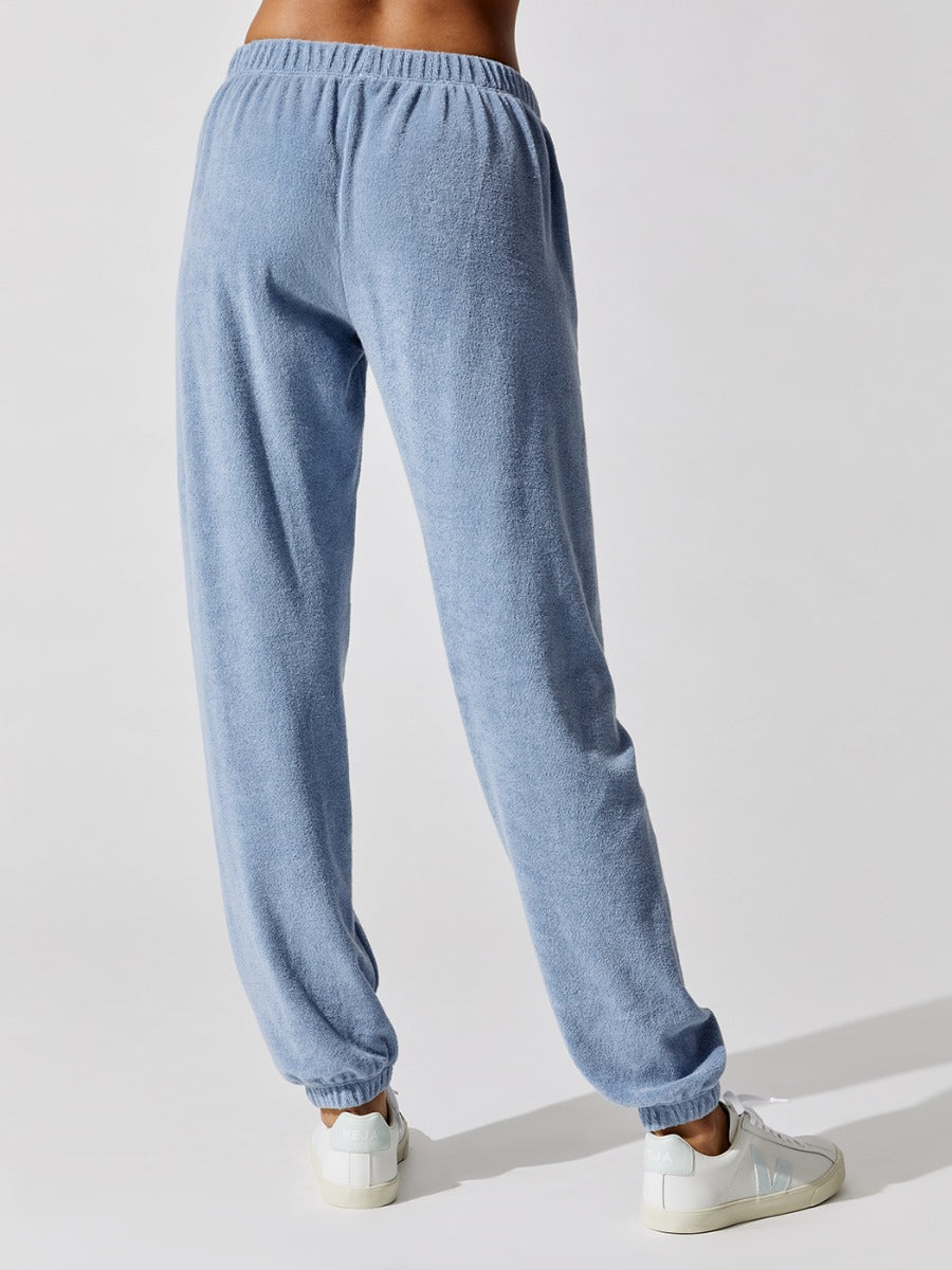 Terry Henley Sweatpant - Denim