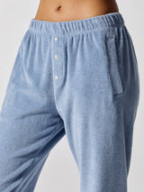 Terry Henley Sweatpant - Denim