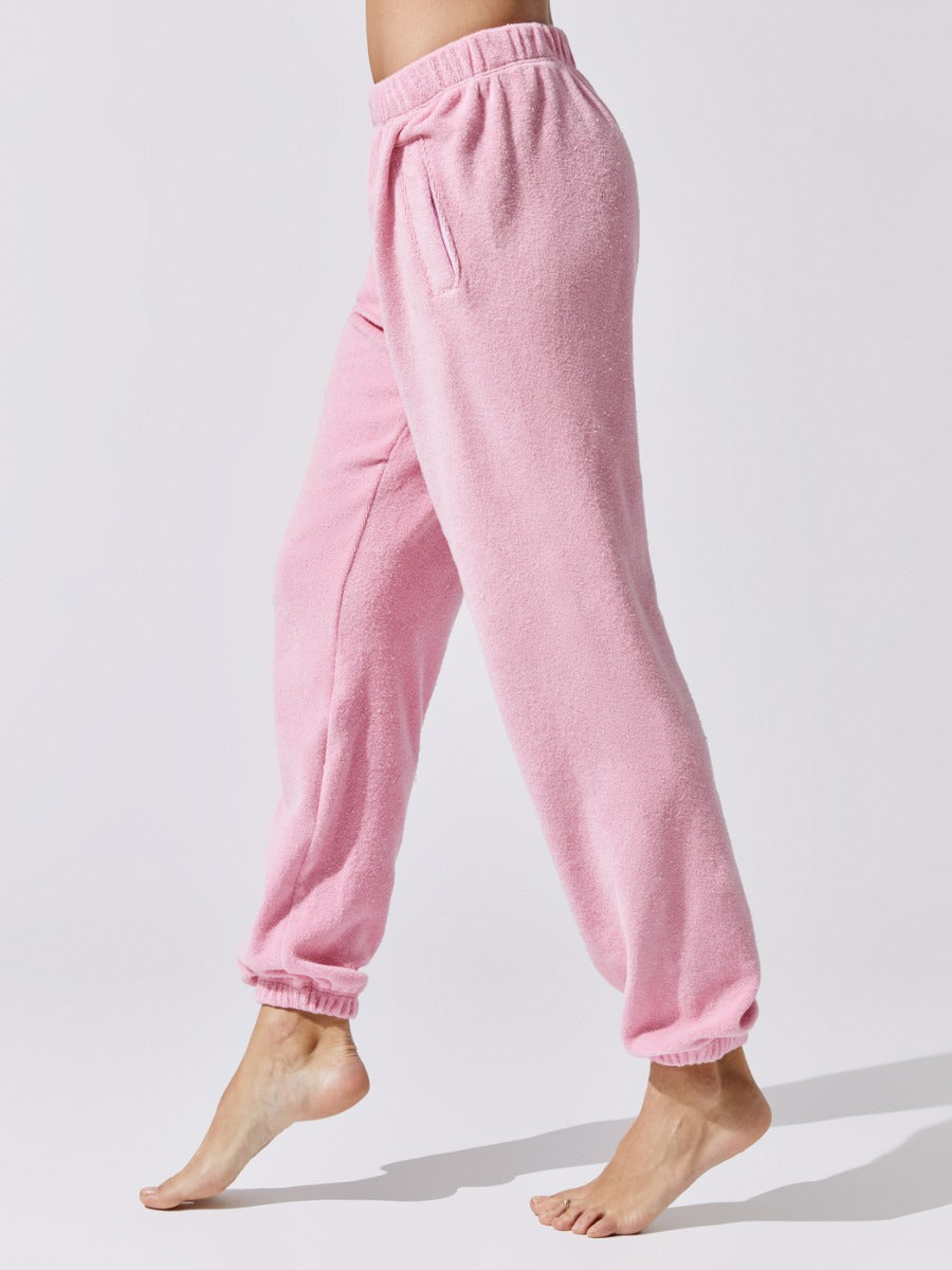 Terry Henley Sweatpant - Flamingo