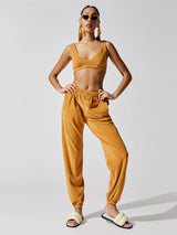 Terry Henley Sweatpant - Honey