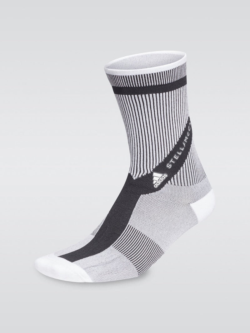 Asmc Crew Socks - White/Black/White