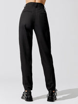 Jona High Waist Trouser - Anthracite