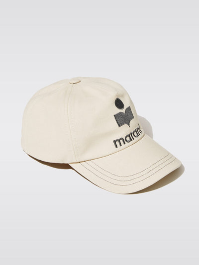Tyron Logo Basecall Cap - Ecru