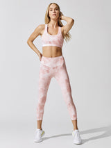 Solar Mist 3/4 Legging - Soft Pink