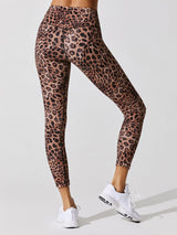 Leopard Valley 7/8 Legging - Rust