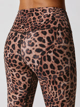 Leopard Valley 7/8 Legging - Rust