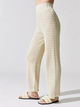 Lace Trousers - Ivory