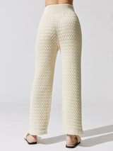 Lace Trousers - Ivory