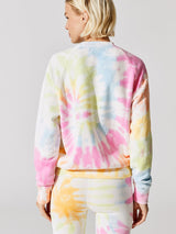 Happy Old School Terry Pullover - Sunny Days Swirl