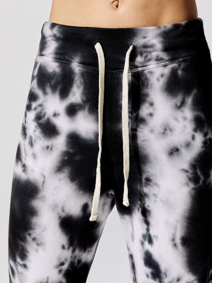 Sweatpants - Black/White Tie-Dye – Carbon38