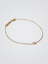 Diamond Bezel Set Bracelet - 14K Gold