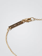 Diamond Bezel Set Bracelet - 14K Gold